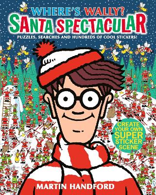 WHERES WALLY? : SANTA SPECTACULAR STICKER ACTIVITY BOOK PB