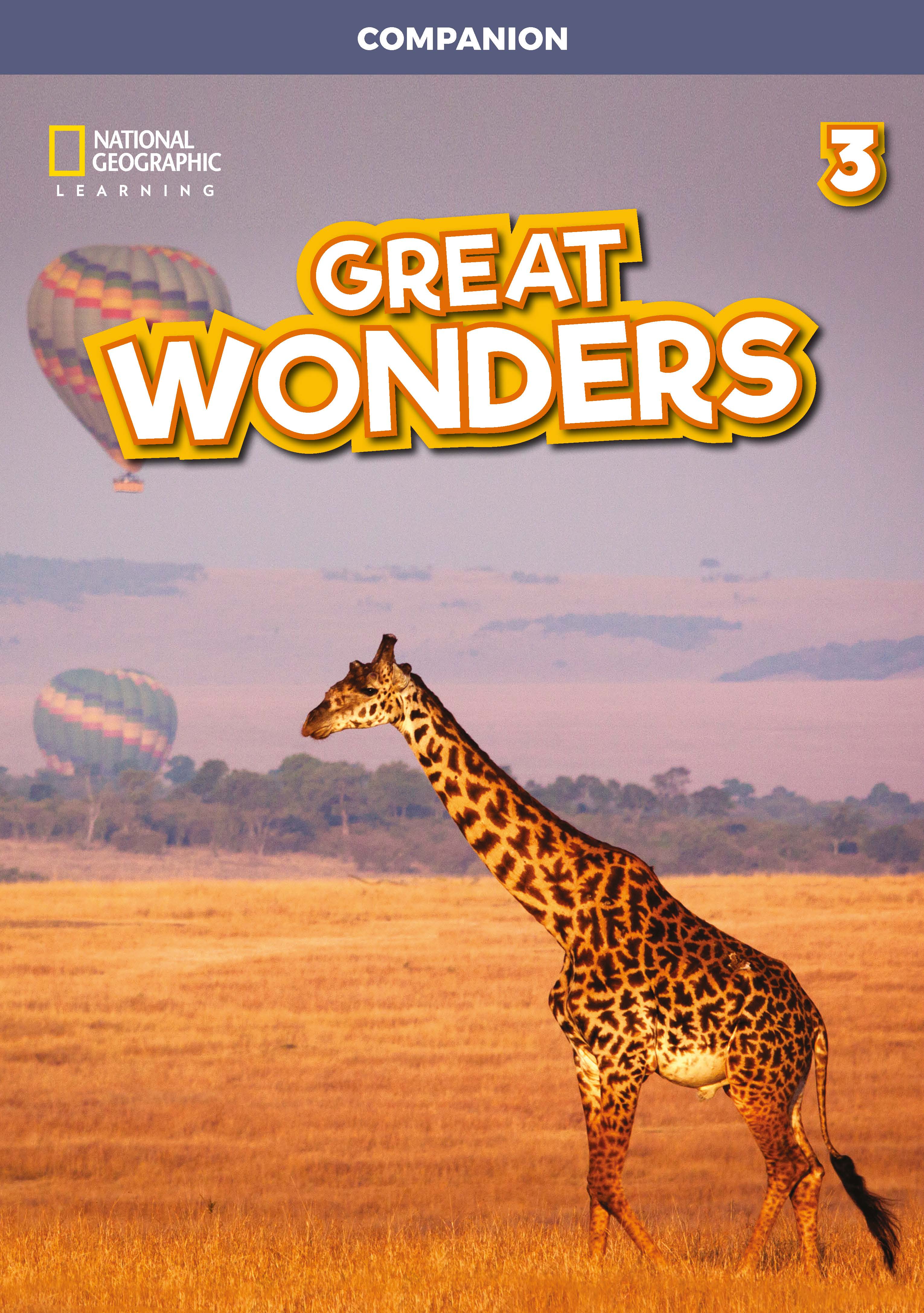 GREAT WONDERS 3 COMPANION (+ AUDIO CD)