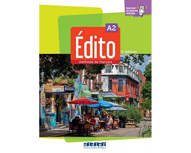 EDITO A2 METHODE (+DIDIERFLE.APP.) 2ND ED